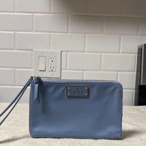 NWOT Kate Spade Light Blue Wristlet